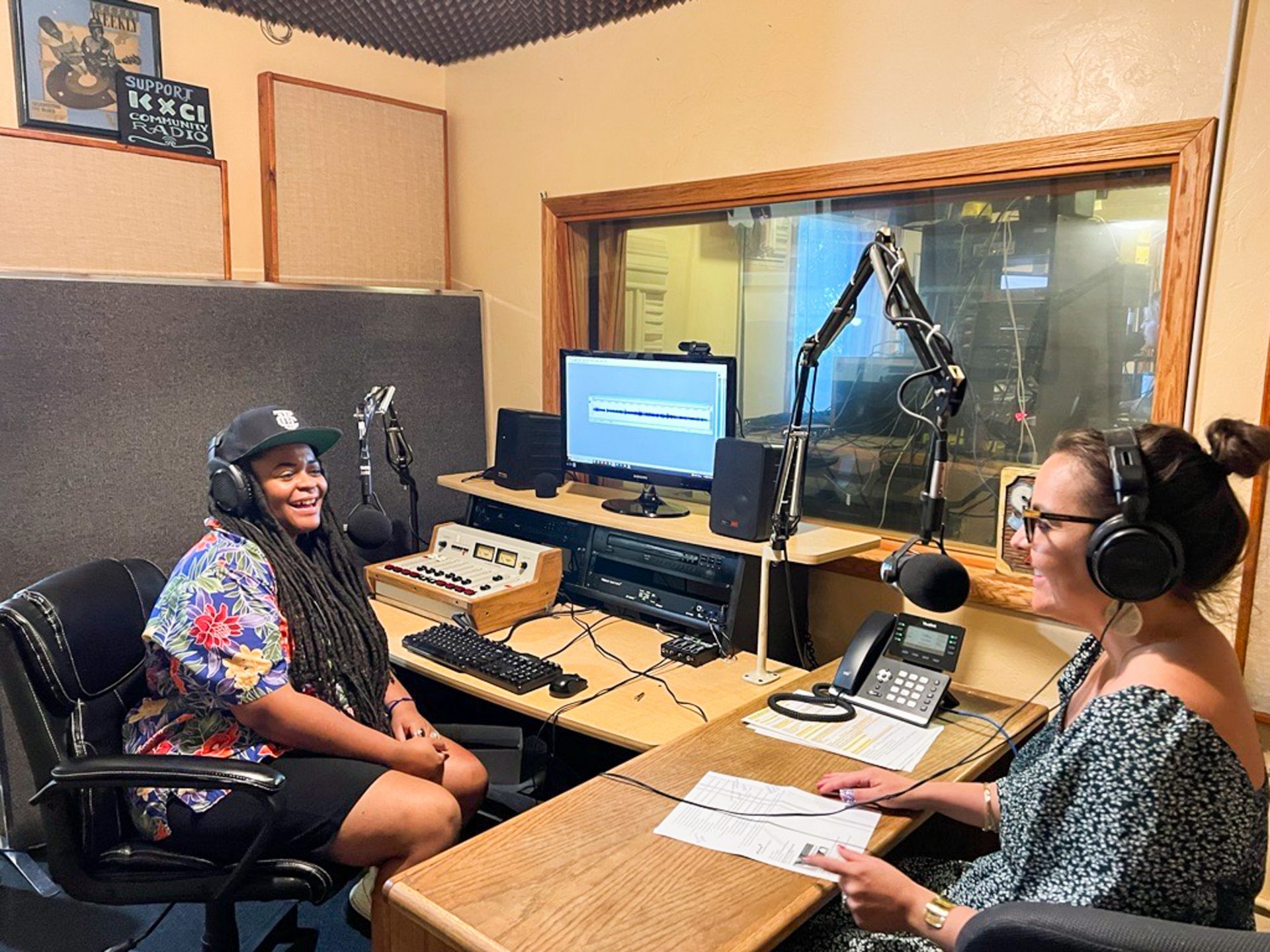 ceo kristen sits down with stephanie engs on local and community radio station kxci