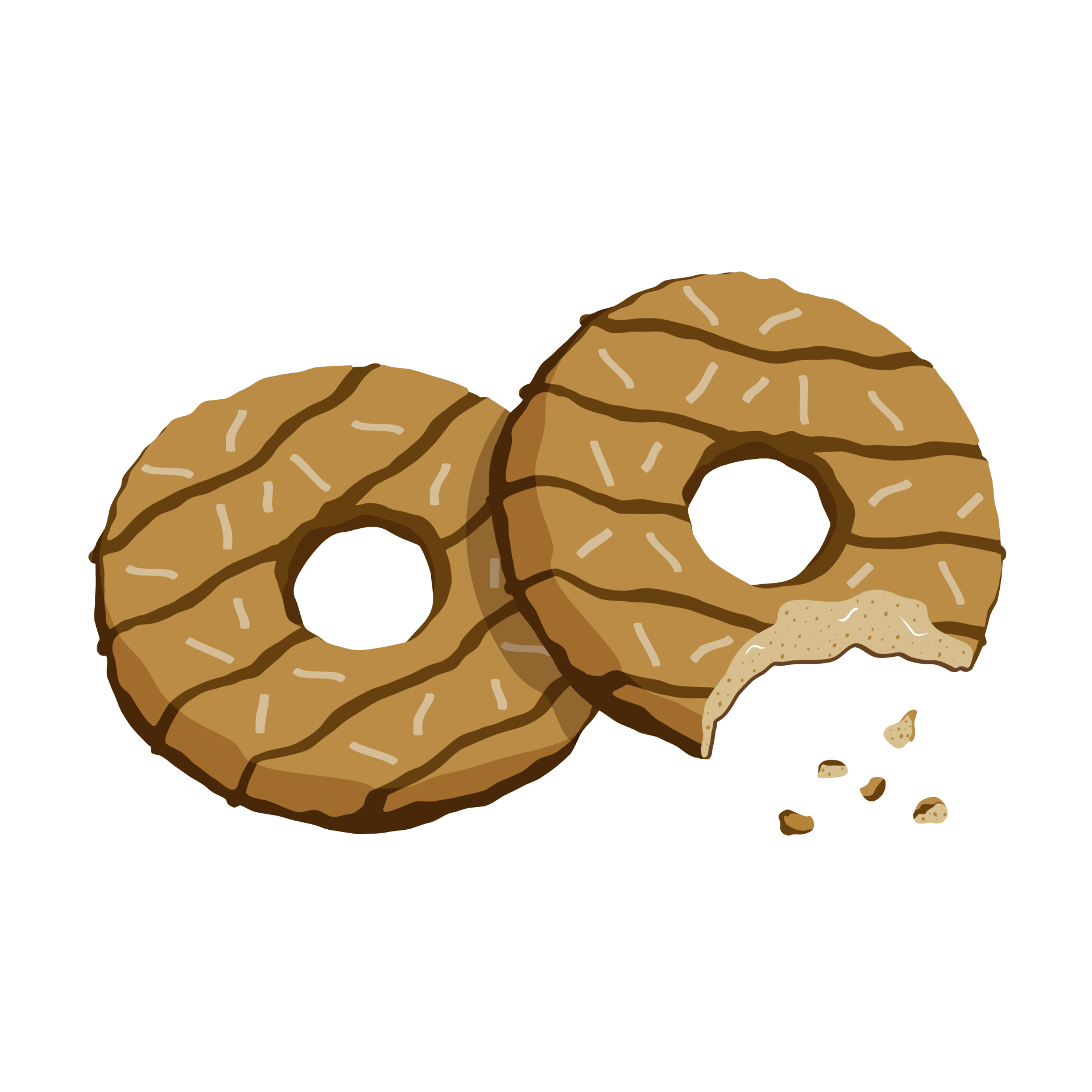 illustration of samoas