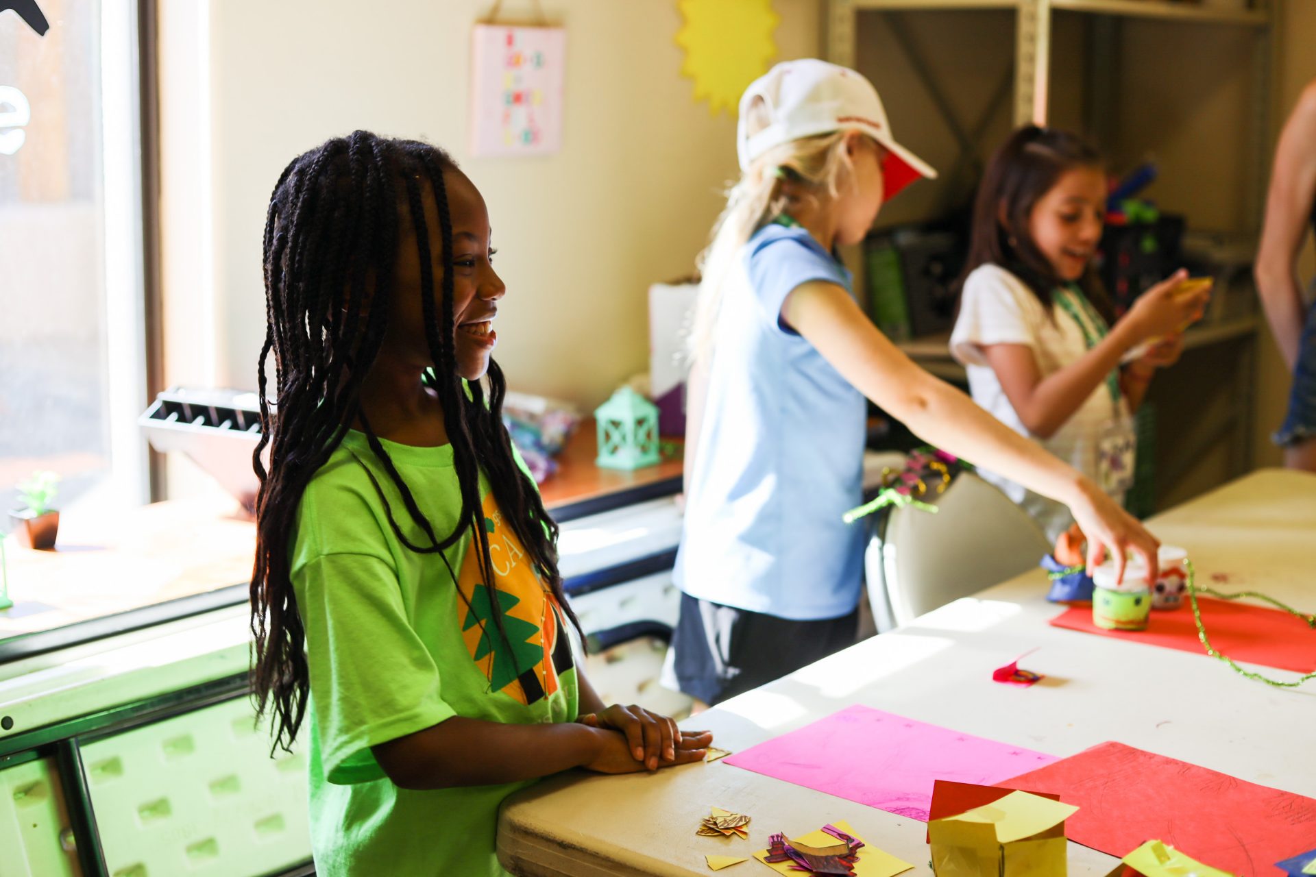 girl scouts at hacienda day camp