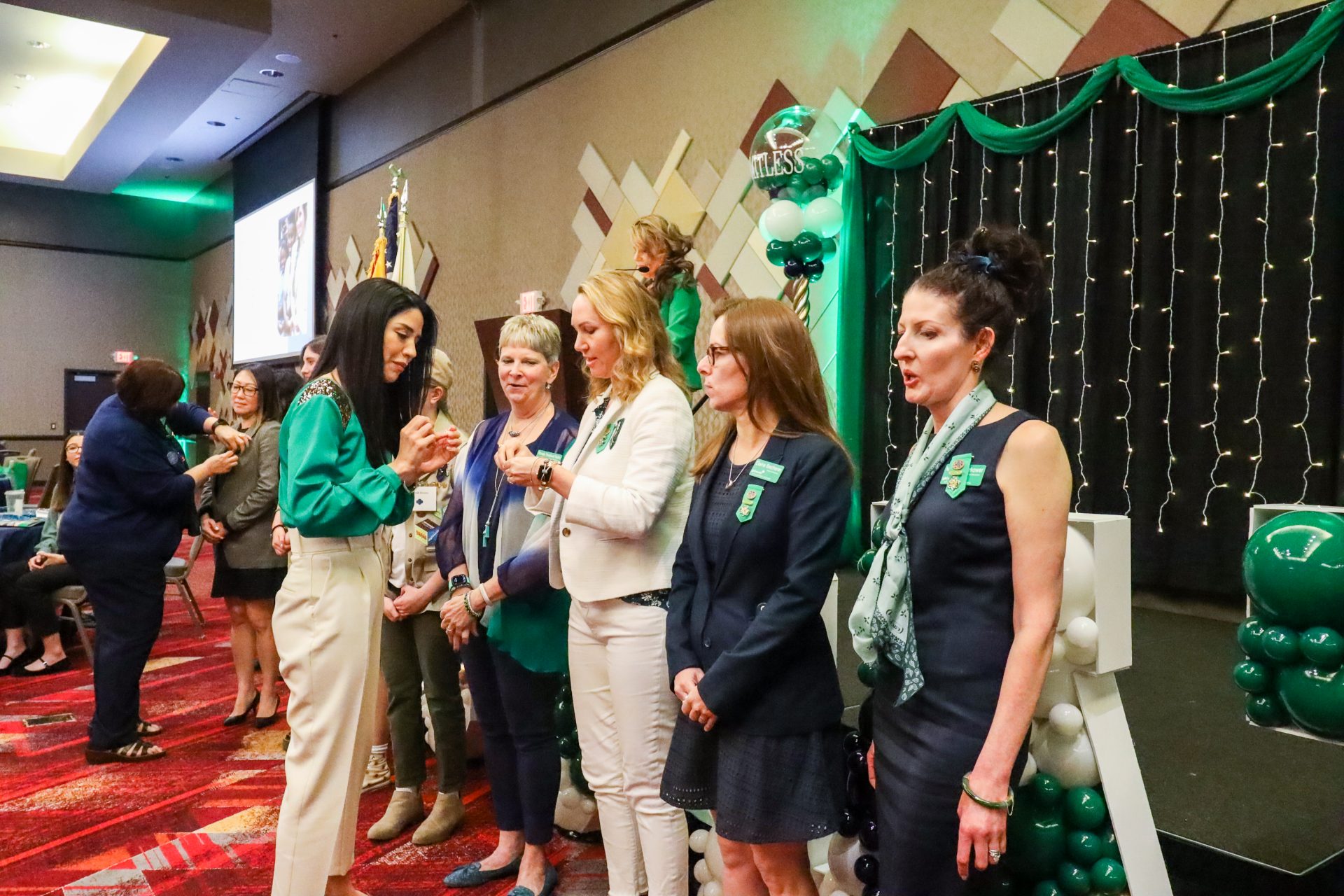  board of directors are girl scout event 