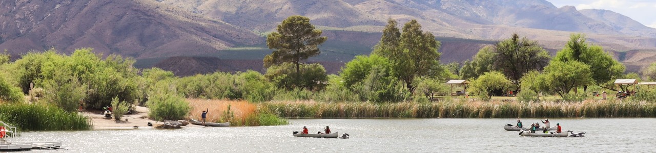 canoeing on roper lake