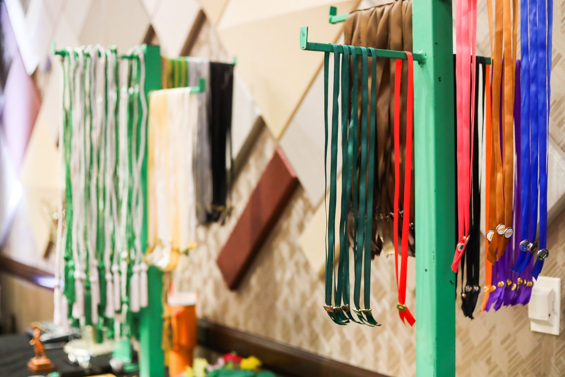 silver award girl scout with ceo and board chair